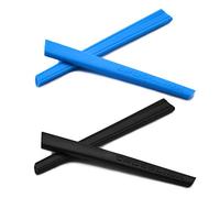 SOODASE Blu/Nero Kit gommini di ricambio in silicone Per Oakley Crosslink Pitch Occhiali da sole