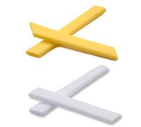 SOODASE Giallo/Bianco Kit gommini di ricambio in silicone Per Oakley Racing Jacket Occhiali da sole