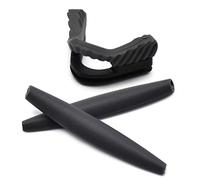 SOODASE Grigio scuro Sostituzione Set di gambe in gomma e Grigio scuro tamponi per naso per Oakley M Frame Series Occhiali da sole