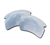 SOODASE Per Oakley Flak 2.0 XL Occhiali da sole Argento Lenti di ricambio polarizzate
