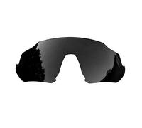 SOODASE Per Oakley Flight Jacket Occhiali da Sole Nero Lenti di Ricambio Polarizzate