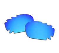 SOODASE Per Oakley Jawbone Vented Asian Fit Occhiali da Sole Blu Lenti di Ricambio Polarizzate