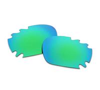 SOODASE Per Oakley Jawbone Vented Asian Fit Occhiali da Sole Verde Lenti di Ricambio Polarizzate