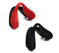SOODASE Rosso/Nero Imbottiture nasali in gomma di ricambio Per per Oakley EVZero Occhiali da sole
