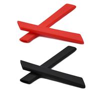 SOODASE Rosso/Nero Kit gommini di ricambio in silicone Per Oakley Split Jacket Occhiali da sole