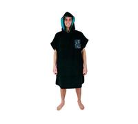 SOÖRUZ Poncho Mirc Topcoat Accappatoio Asciugamano Nuotare Aquilone Surf Black