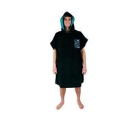 SOÖRUZ Poncho Mirc Topcoat Accappatoio Asciugamano Nuotare Aquilone Surf Black