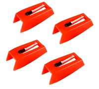 SOOFOTO - Aghi di ricambio per giradischi, resistenti, con punta diamantata, per Victrola, Crosley, Sylvania, 1byone, Soundesign e Teac Vinyl LP Phonograph, confezione da 4