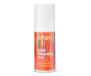 SOOL Gel Riscaldante al CBD 500 mg, 100 ml | Crema Massaggiante CBD per Articolazioni e Muscoli | CBD ad Alta Potenza con Oli di Legno di Canfora, Cannella e Zenzero | Sollievo Rivitalizzante