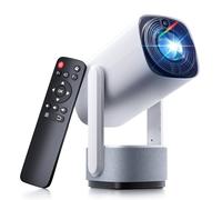 SOOMFON Mini Proiettore Portatile con WiFi e Bluetooth - Video Proiettore Soffitto Supporto 1080P per Smartphone Messa a Fuoco Elettronica Auto Keystone con USB/HDMI/TV Stick/iPhone/Android