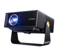 SOOMFON SK3 Smart Proiettore Portatile con WiFi e Bluetooth - Video Proiettore Soffitto 1080P 360° Rotation Messa a Fuoco Auto Keystone Zoom per Smartphone/Esterni/Home Cinema Compatible avec Netflix