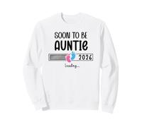 Soon to Be Auntie EST 2026 New Aunt Loading First Time Aunt Felpa