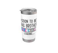 Soon to Be Big Brother 2026 Loading Pregnancy Announcement Bicchiere termico in acciaio inox doppia parete