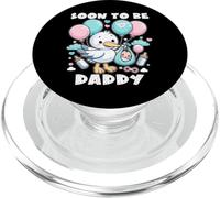 Soon To Be Daddy 2024 Father's Day First Time Dad Pregnancy PopSockets PopGrip per MagSafe