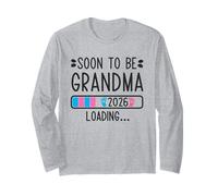 Soon to Be Grandma 2026 Loading Pregnancy Announcement 2026 Maglia a Manica