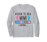 Soon to Be Mimi 2026 Loading Pregnancy Announcement 2026 Maglia a Manica