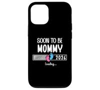 Soon to Be Mom 2026 Loading Promoted to Mommy First Time Mom Custodia per iPhone 12/12 Pro