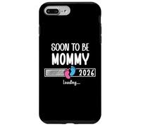 Soon to Be Mom 2026 Loading Promoted to Mommy First Time Mom Custodia per iPhone 7 Plus/8 Plus