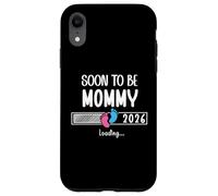 Soon to Be Mom 2026 Loading Promoted to Mommy First Time Mom Custodia per iPhone XR