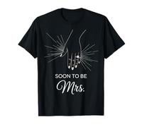 Soon to Be Mrs. Bride to Be Saying for Wedding Countdown Maglietta