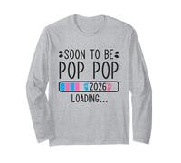 Soon to Be Pop Pop 2026 Loading Pregnancy Announcement 2026 Maglia a Manica