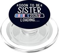 Soon to Be Sister 2026 Loading Pregnancy Announcement 2026 PopSockets PopGrip per MagSafe