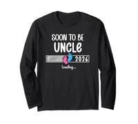 Soon to Be Uncle 2026 Loading New Uncle 1st Time Uncle 2026 Maglia a Manica