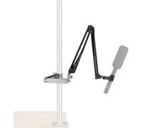 Soonpho DIY SP-T02 Overhead Camera Table Tripod Webcam Mount Single Tube 2 Sezioni con Supporto per Microfono per Live Streaming,Vlog e Kit Treppiede da Tavolo Fai da te (SP-T02)
