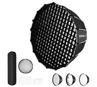 SOONPHO SP-90 Softbox parabolico 90cm/35.43in con chiusura rapida Bowens Mount Softbox per flash Godox SL-60W VL150 VL300 UL150 SL150WII SZ150R