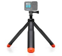 SOONSUN 4in1 Floating Selfie Stick Tripod for GoPro Hero 13 12 11 10 9 8 7 6 5 4 3, Max, AKASO, Osmo Action 3/4/5 Pro Camera - As Waterproof Extension Monopod Pole Floating Handle Grip Tripod Stand