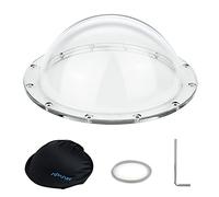 SOONSUN Copertura di ricambio per GoPro Hero 13/12/11/10/9/8/7/6/5 e DJI Osmo Action Camera, cupola in acrilico trasparente con O-ring impermeabile, kit di attrezzi e custodia