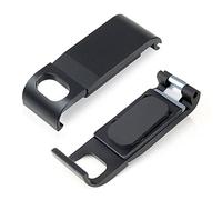 SOONSUN Copertura per porta laterale in alluminio per GoPro Hero 9 10 11 12 13 Nero USB Pass-Through Batteria Porta Cover per Go Pro HERO9 HERO10 HERO11 HERO12 HERO13 Nero Ricarica Senza Rimuovere La