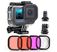 SOONSUN Custodia impermeabile con filtro subacqueo per GoPro Hero 13, 12