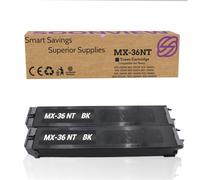 SOONVIEW MX-36NT - Cartuccia toner di ricambio ad alta resa per stampanti Sharp MX-36NT-MA MX-2610 2615 2640 3110 3115 3140 3610 3640 (2 X nero)