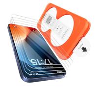 SOOPII Pellicola Protettiva per iPhone 15 Pro 6,1 Pollici, Rimozione Installazione Facile, Senza Bolle, Vetro temperato Protezione per lo schermo con durezza 9H for Apple 15 Pro, 4 pezzi