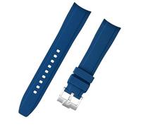 sooponu Cinturini in silicone impermeabile per Tissot Le Locle 1853 T410 Couturier Carson, sia per uomo che per donna(Blue,19mm)