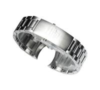 sooponu Cinturino in acciaio da uomo per Omega Seamaster 300 Speedmaster 600 Ocean's Heart Watchband(Five,18mm)