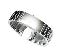 sooponu Cinturino in acciaio da uomo per Omega Seamaster 300 Speedmaster 600 Ocean's Heart Watchband(Three,20mm)