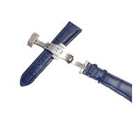 sooponu Cinturino in pelle per orologio Tissot Le Locle 1853, Gentleman Couturier Ballade(Blues,22mm)