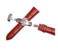 sooponu Cinturino in pelle per orologio Tissot Le Locle 1853, Gentleman Couturier Ballade(Reds,20mm)