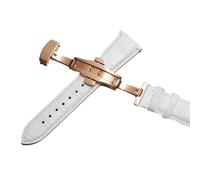 sooponu Cinturino in pelle per orologio Tissot Le Locle 1853, Gentleman Couturier Ballade(Whitep,21mm)
