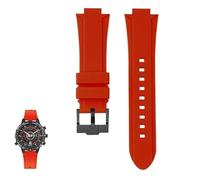 sooponu Cinturino in resina e silicone per orologio TIMEX Tide Compass Series T2N721 T2N720 Accessori per cinturini per orologi(Redb a)