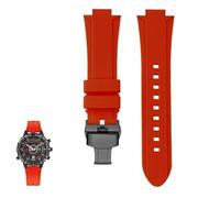 sooponu Cinturino in resina e silicone per orologio TIMEX Tide Compass Series T2N721 T2N720 Accessori per cinturini per orologi(Redb b)