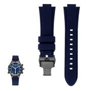sooponu Cinturino in resina e silicone per orologio TIMEX Tide Compass Series T2N721 T2N720 Accessori per cinturini per orologi(Blueb b)