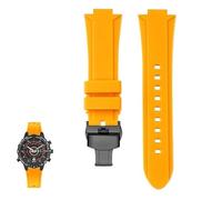 sooponu Cinturino in resina e silicone per orologio TIMEX Tide Compass Series T2N721 T2N720 Accessori per cinturini per orologi(Yellowb b)