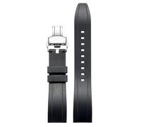 sooponu Cinturino in silicone per orologio Tissot 1853 Le Locle Seastar Couturier Carson Quickster Quickforce cinturino in gomma da uomo(Blacksf,18mm)