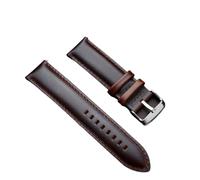 sooponu Cinturino in vera pelle per orologio Daniel Wellington, cinturino per bracciale DW(Dark Brown,26mm)