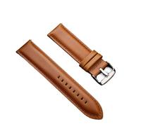 sooponu Cinturino in vera pelle per orologio Daniel Wellington, cinturino per bracciale DW(Yellow Brown,26mm)