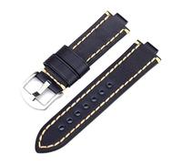 sooponu Cinturino per cinturino con calendario meccanico ORIS Aquis Diver Series 733-7730-4157M(Dark blues,12mm)