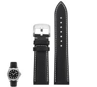 sooponu Cinturino per orologio cronografo Breitling Avenger Night Mission B01(Blacks white)